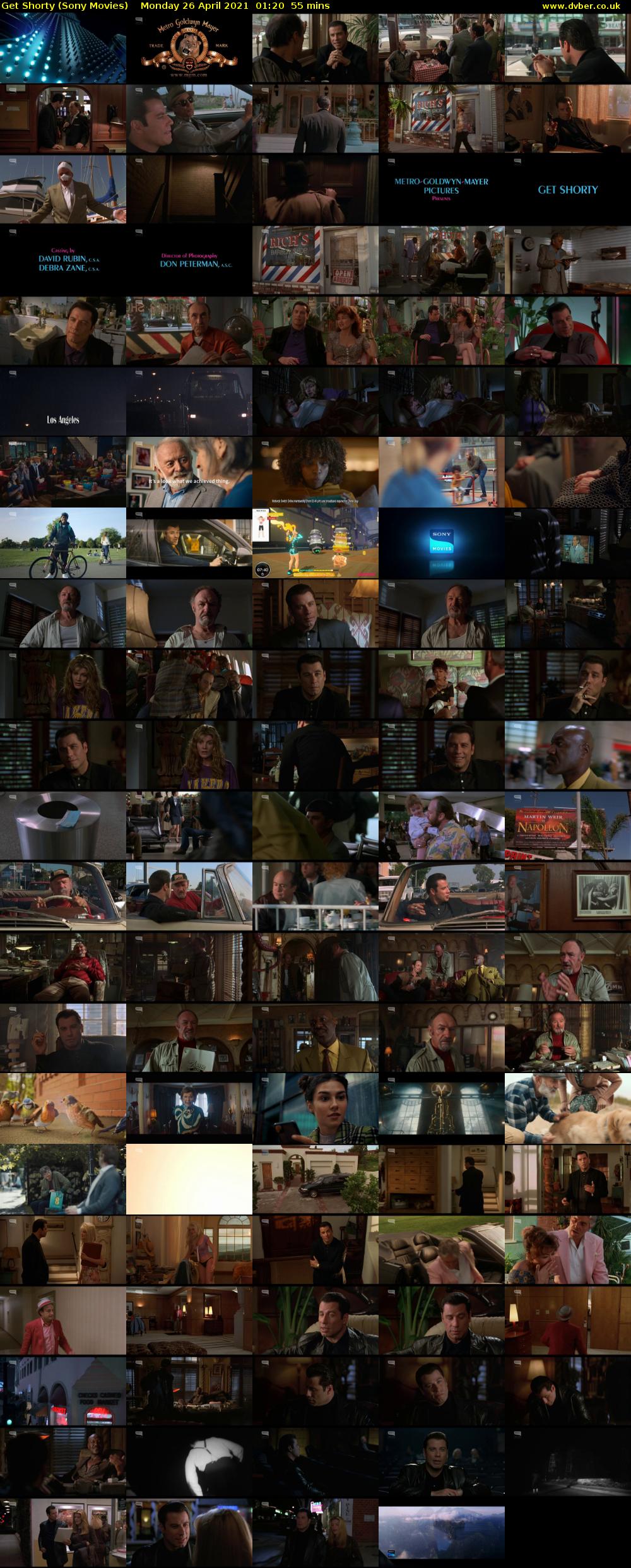 Get Shorty (Sony Movies) Monday 26 April 2021 01:20 - 02:15