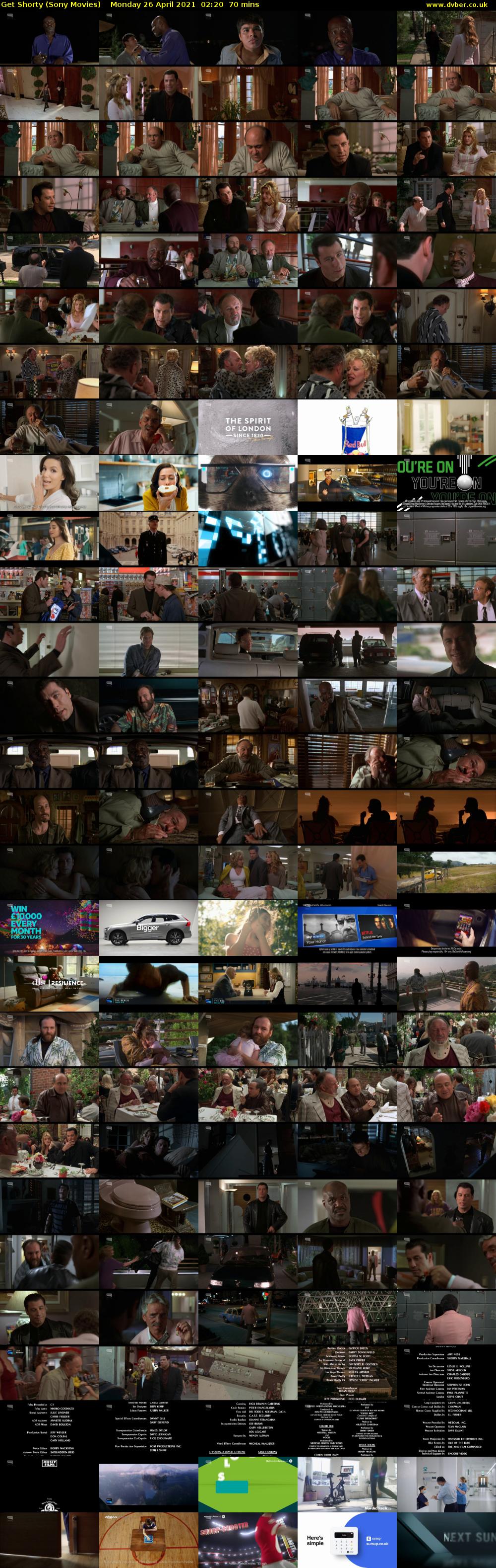 Get Shorty (Sony Movies) Monday 26 April 2021 02:20 - 03:30