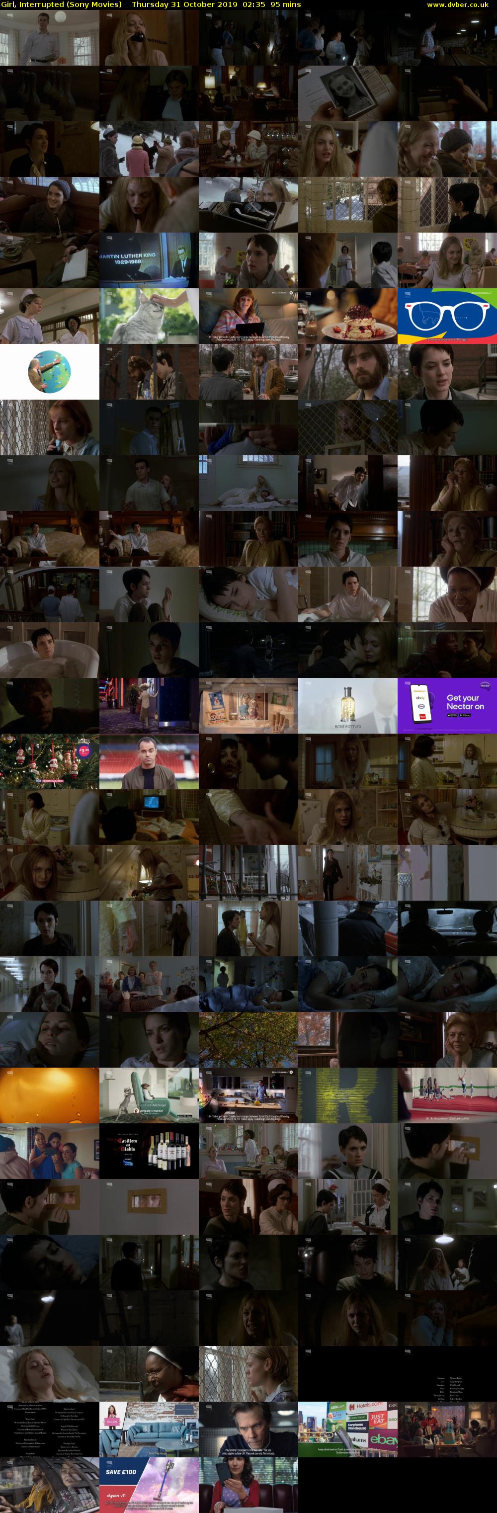 Girl, Interrupted (Sony Movies) Thursday 31 October 2019 02:35 - 04:10
