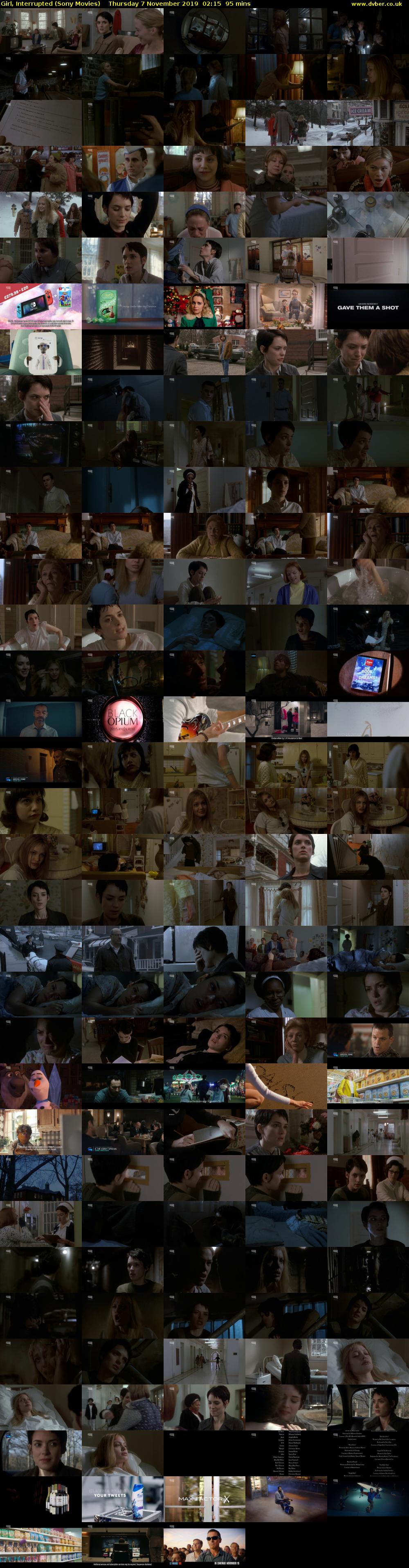 Girl, Interrupted (Sony Movies) Thursday 7 November 2019 02:15 - 03:50