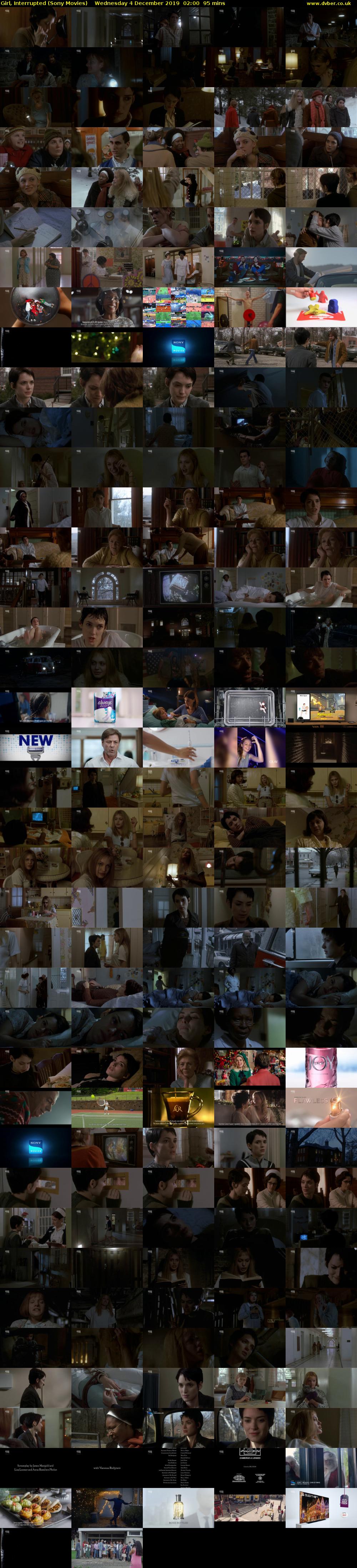 Girl, Interrupted (Sony Movies) Wednesday 4 December 2019 02:00 - 03:35