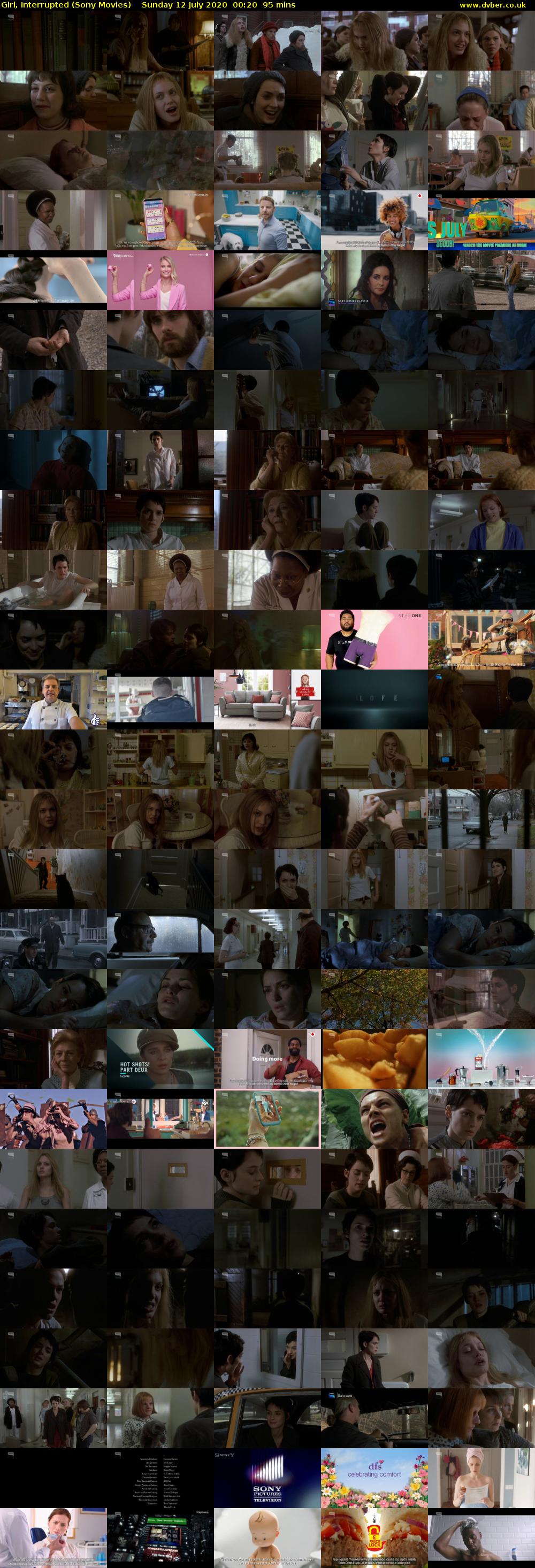Girl, Interrupted (Sony Movies) Sunday 12 July 2020 00:20 - 01:55