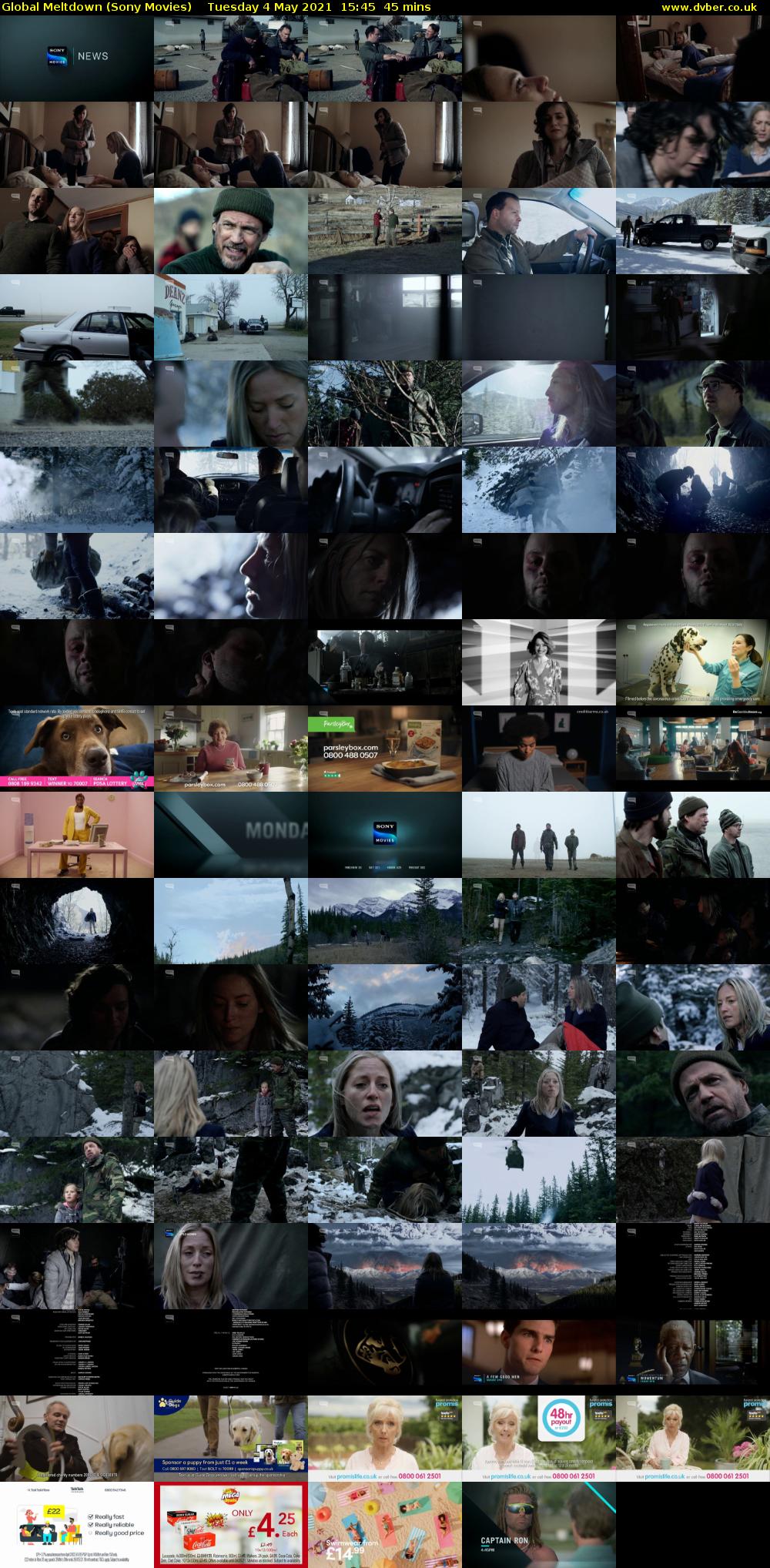Global Meltdown (Sony Movies) Tuesday 4 May 2021 15:45 - 16:30