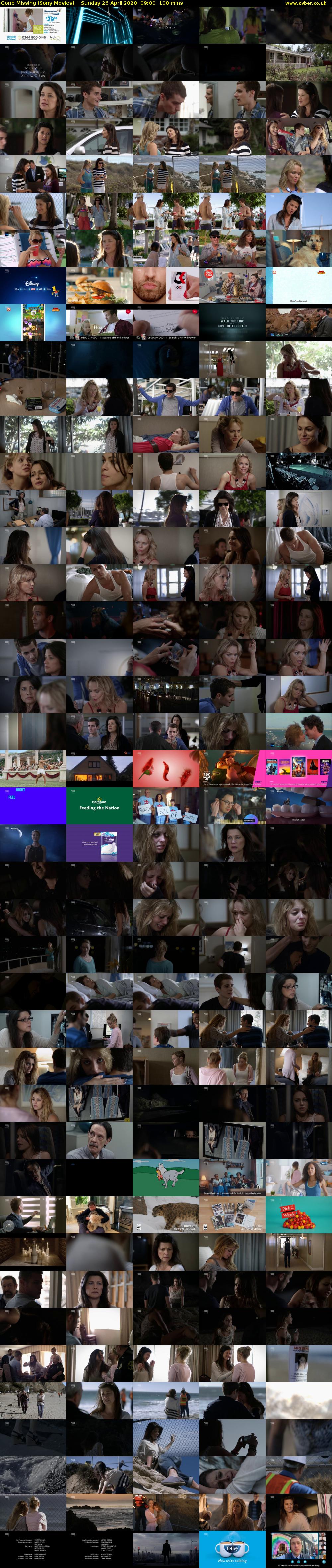 Gone Missing (Sony Movies) Sunday 26 April 2020 09:00 - 10:40