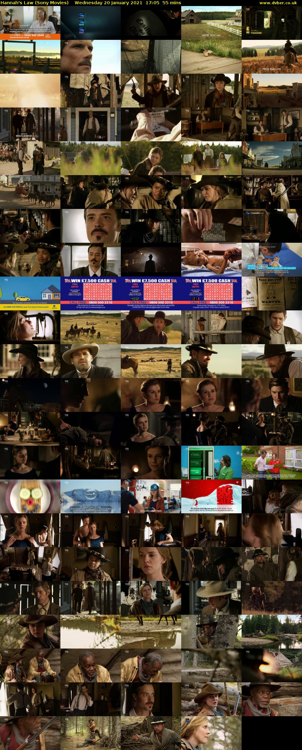 Hannah's Law (Sony Movies) Wednesday 20 January 2021 17:05 - 18:00