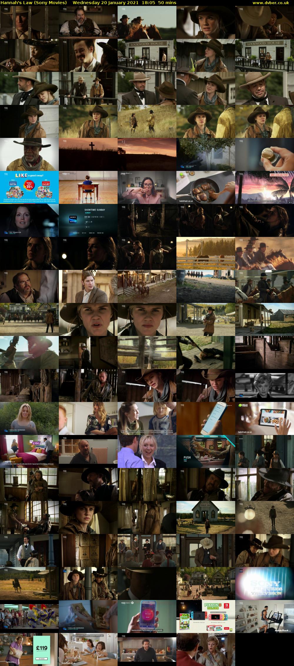 Hannah's Law (Sony Movies) Wednesday 20 January 2021 18:05 - 18:55
