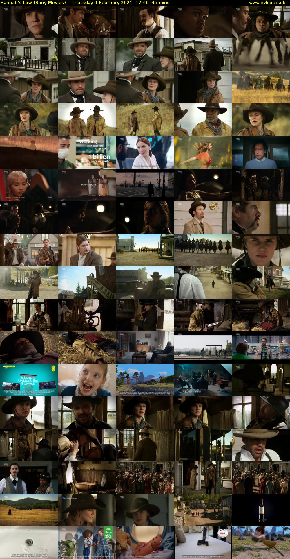 Hannah's Law (Sony Movies) Thursday 4 February 2021 17:40 - 18:25