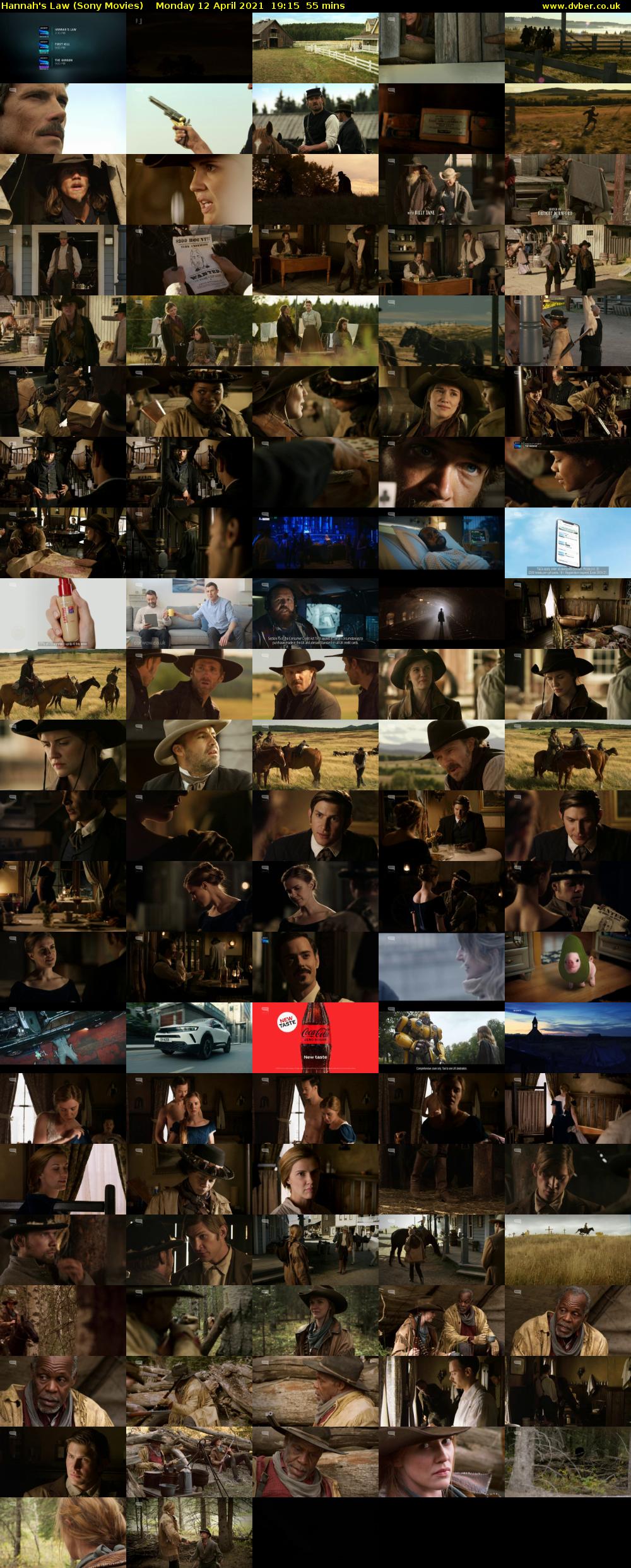 Hannah's Law (Sony Movies) Monday 12 April 2021 19:15 - 20:10
