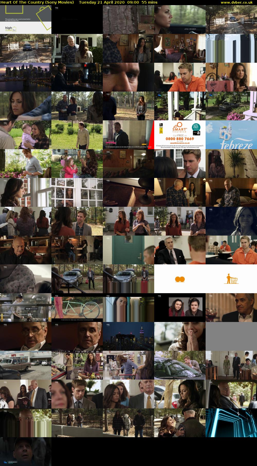 Heart Of The Country (Sony Movies) Tuesday 21 April 2020 09:00 - 09:55