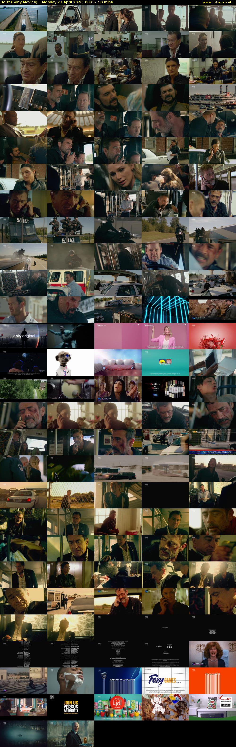 Heist (Sony Movies) Monday 27 April 2020 00:05 - 00:55