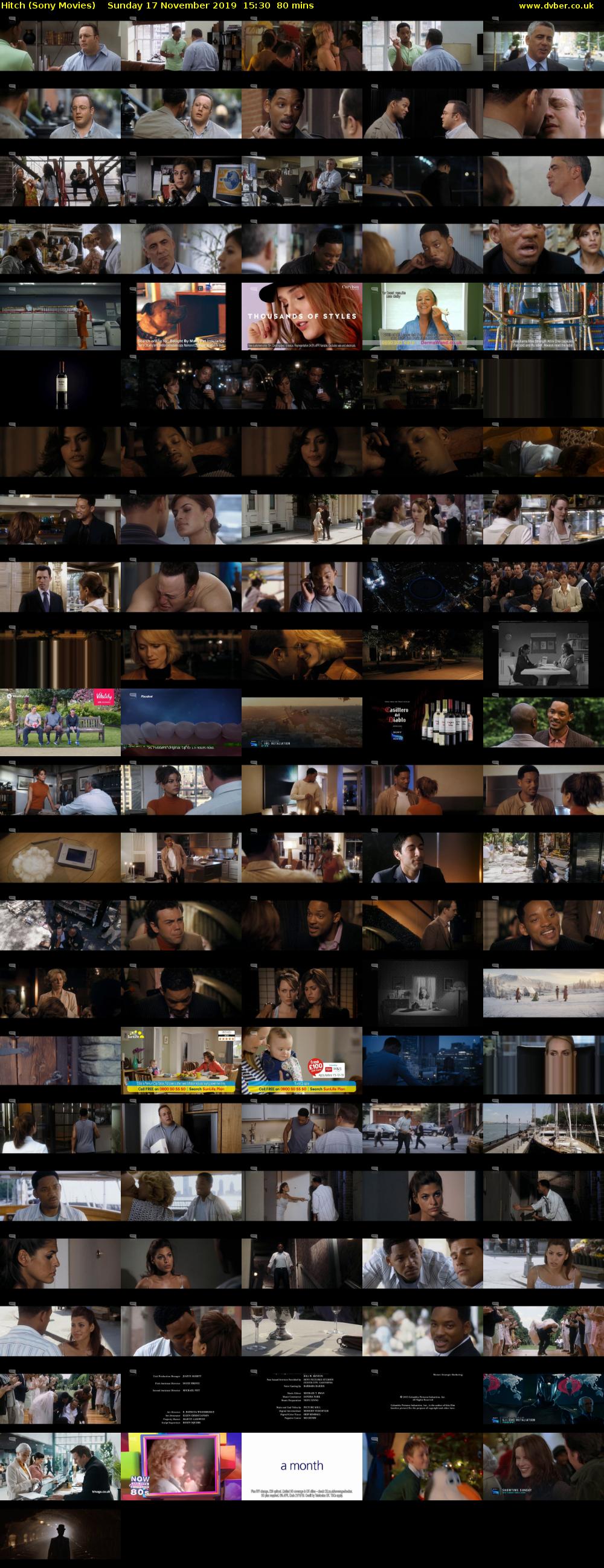 Hitch (Sony Movies) Sunday 17 November 2019 15:30 - 16:50