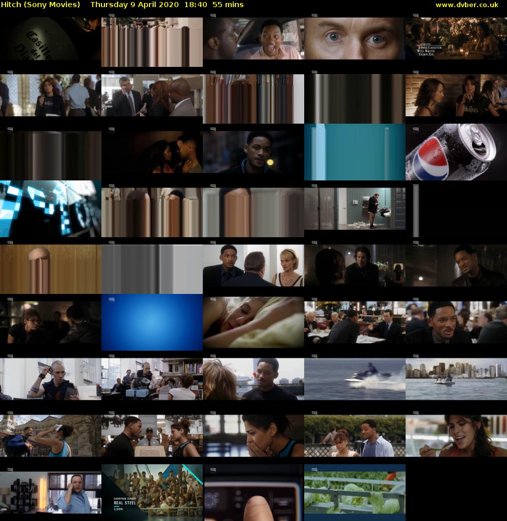 Hitch (Sony Movies) Thursday 9 April 2020 18:40 - 19:35