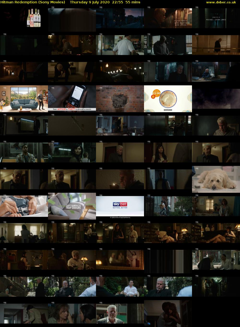 Hitman Redemption (Sony Movies) Thursday 9 July 2020 22:55 - 23:50