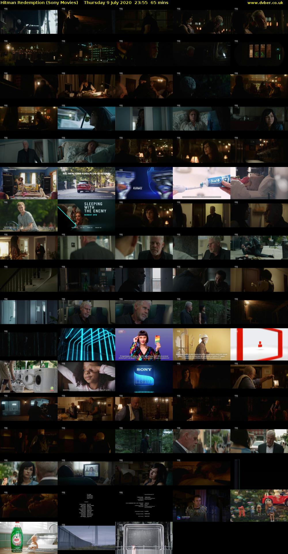 Hitman Redemption (Sony Movies) Thursday 9 July 2020 23:55 - 01:00