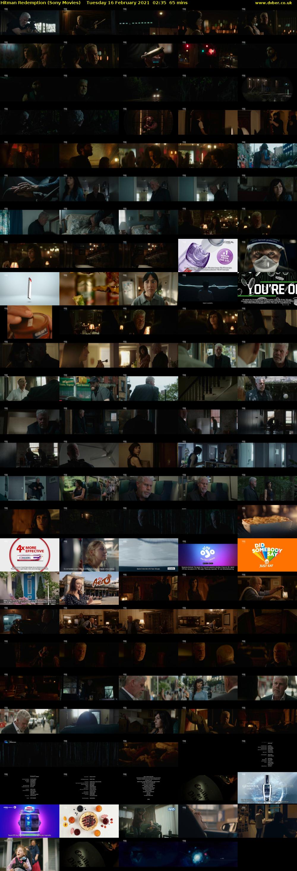 Hitman Redemption (Sony Movies) Tuesday 16 February 2021 02:35 - 03:40