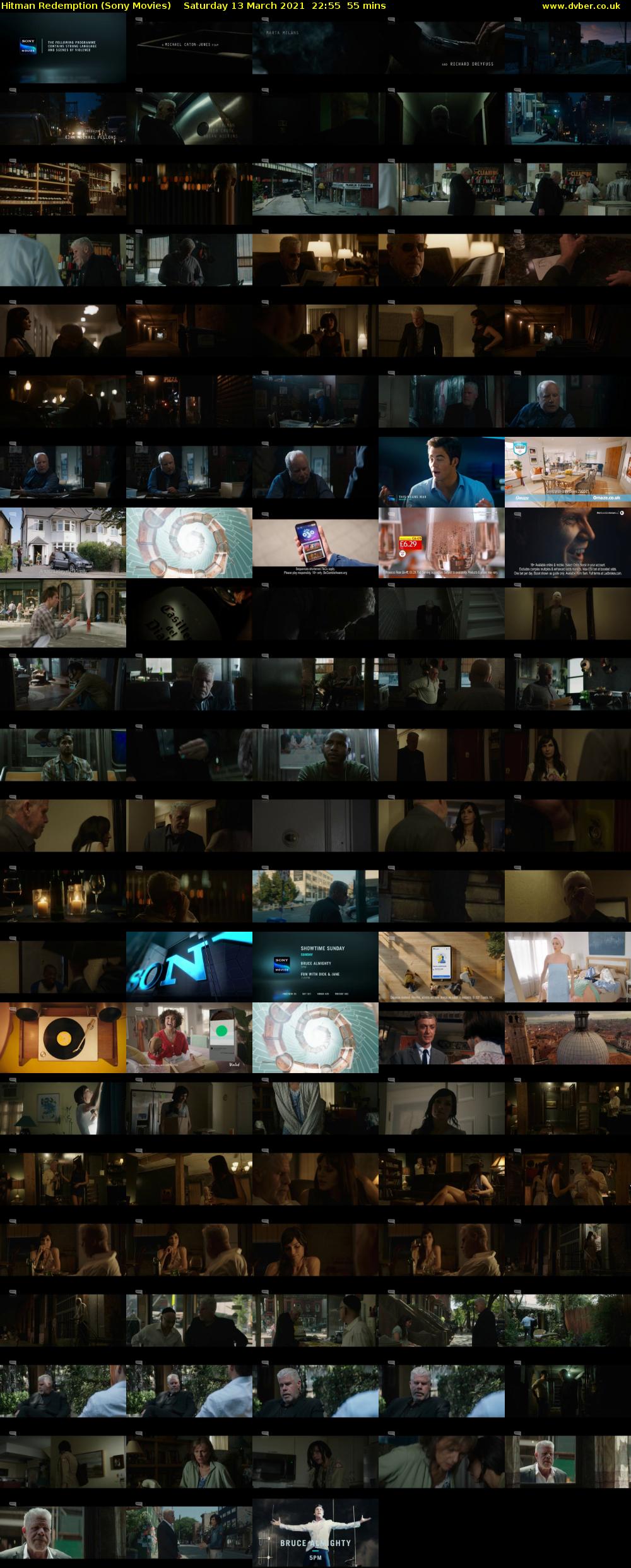 Hitman Redemption (Sony Movies) Saturday 13 March 2021 22:55 - 23:50