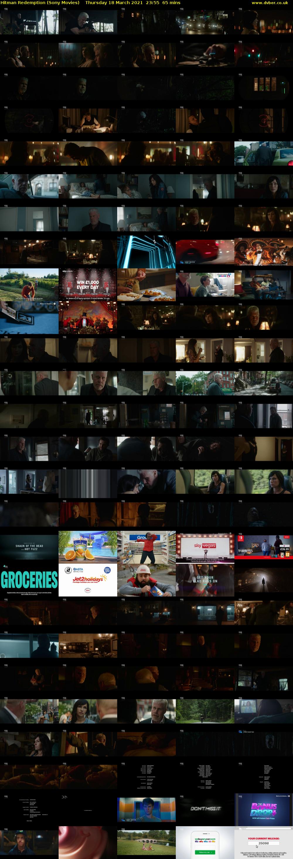 Hitman Redemption (Sony Movies) Thursday 18 March 2021 23:55 - 01:00