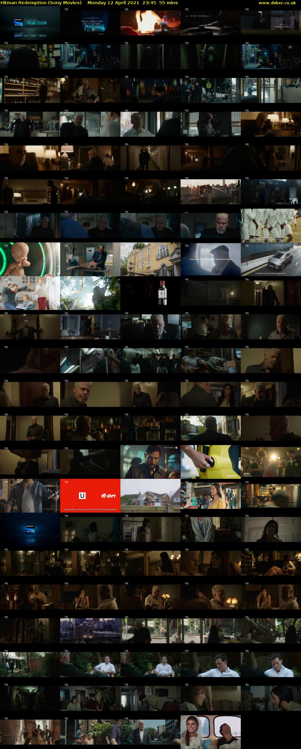 Hitman Redemption (Sony Movies) Monday 12 April 2021 23:45 - 00:40