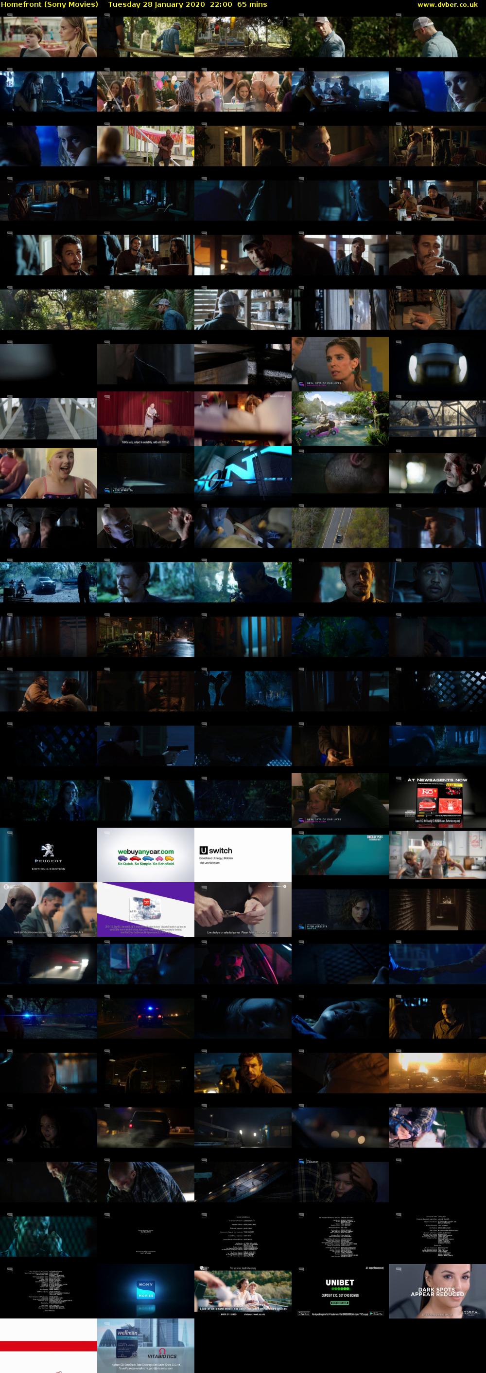 Homefront (Sony Movies) Tuesday 28 January 2020 22:00 - 23:05