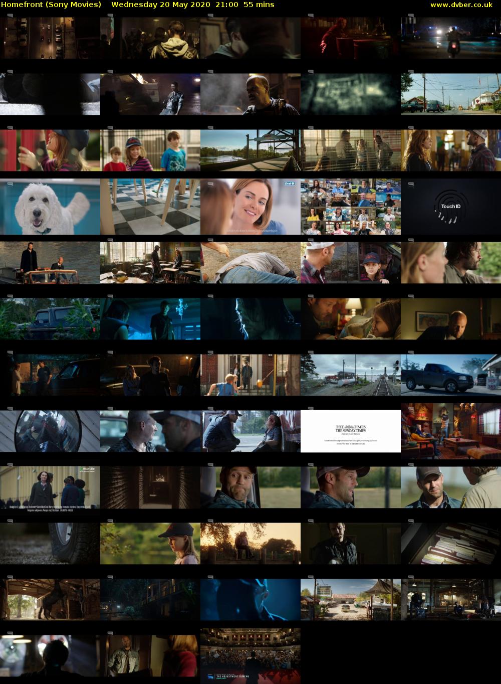 Homefront (Sony Movies) Wednesday 20 May 2020 21:00 - 21:55