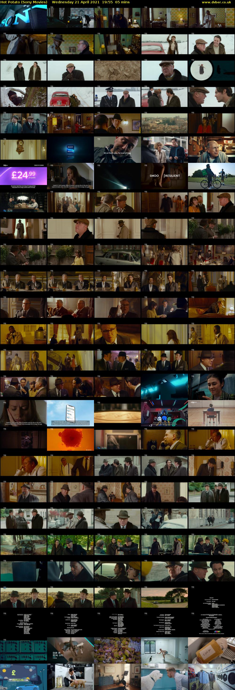 Hot Potato (Sony Movies) Wednesday 21 April 2021 19:55 - 21:00