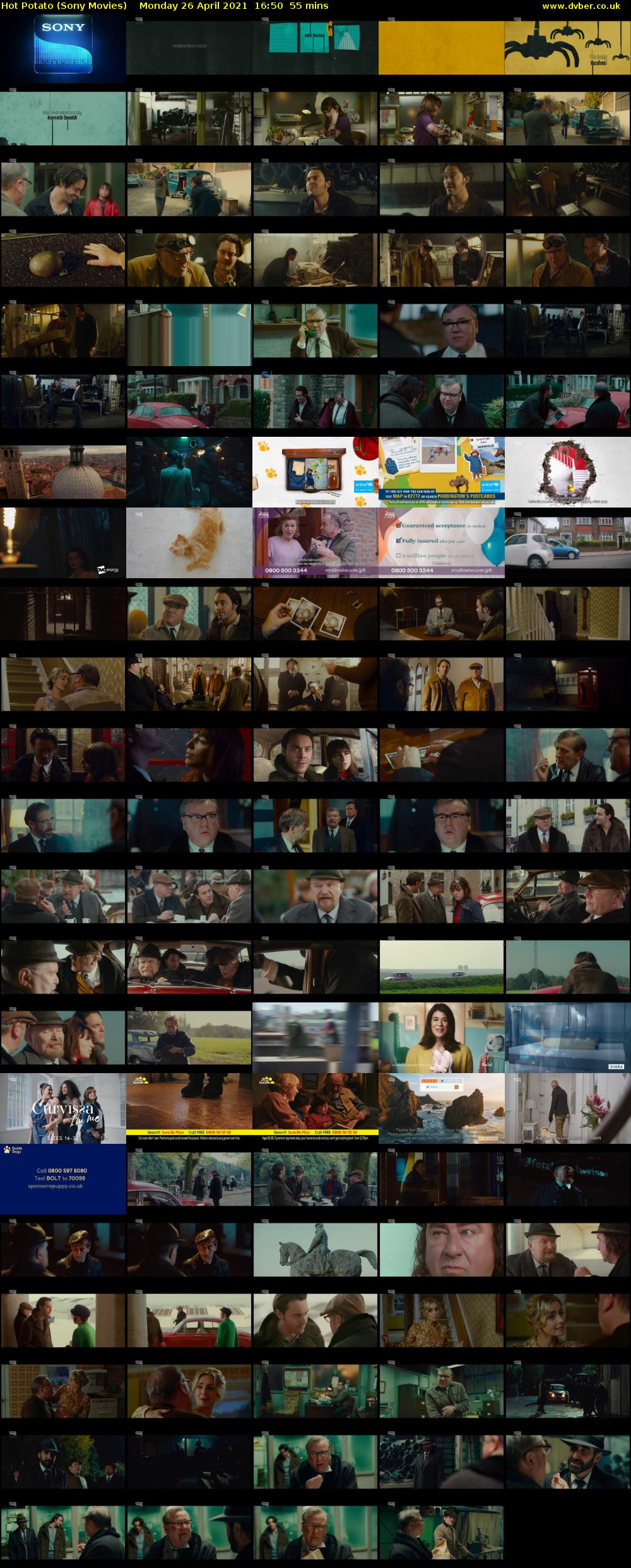 Hot Potato (Sony Movies) Monday 26 April 2021 16:50 - 17:45