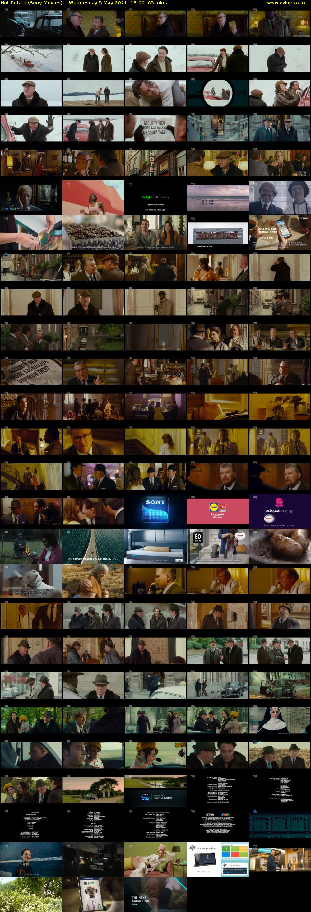 Hot Potato (Sony Movies) Wednesday 5 May 2021 18:00 - 19:05
