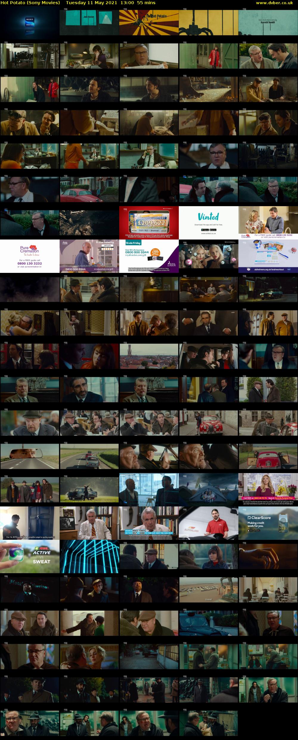Hot Potato (Sony Movies) Tuesday 11 May 2021 13:00 - 13:55