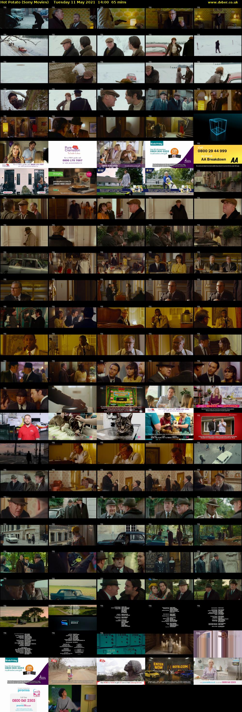 Hot Potato (Sony Movies) Tuesday 11 May 2021 14:00 - 15:05