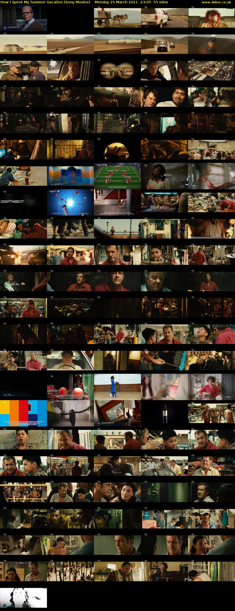 How I Spent My Summer Vacation (Sony Movies) Monday 15 March 2021 23:05 - 00:00