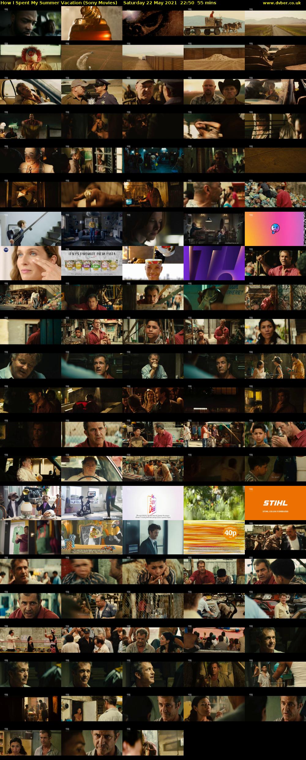 How I Spent My Summer Vacation (Sony Movies) Saturday 22 May 2021 22:50 - 23:45