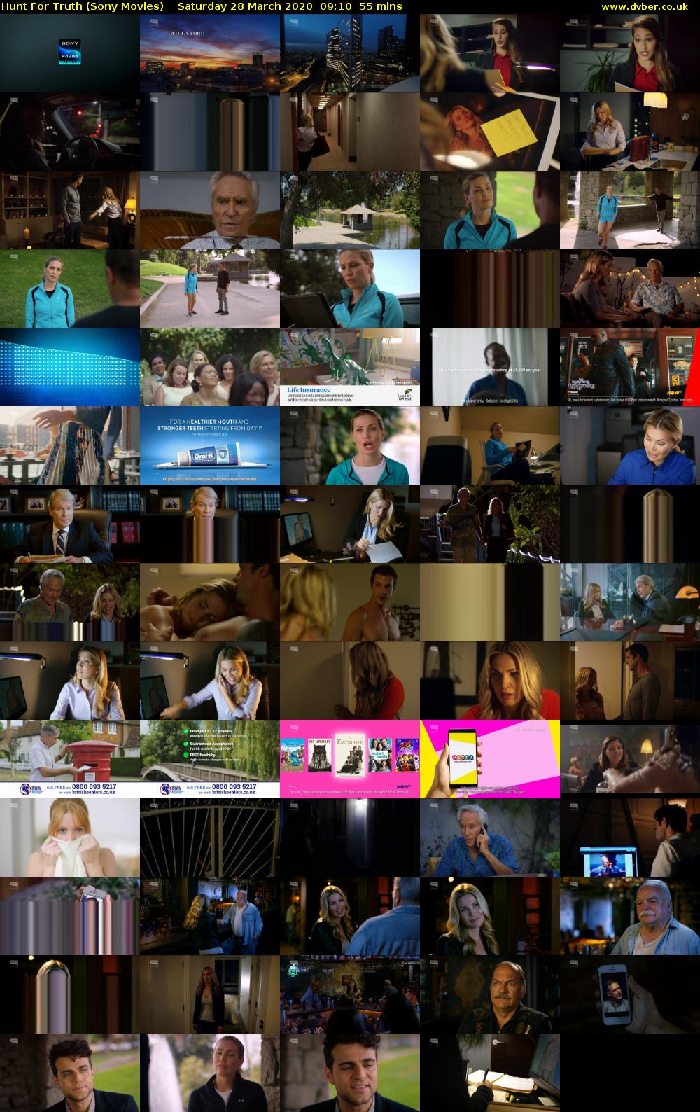 Hunt For Truth (Sony Movies) Saturday 28 March 2020 09:10 - 10:05