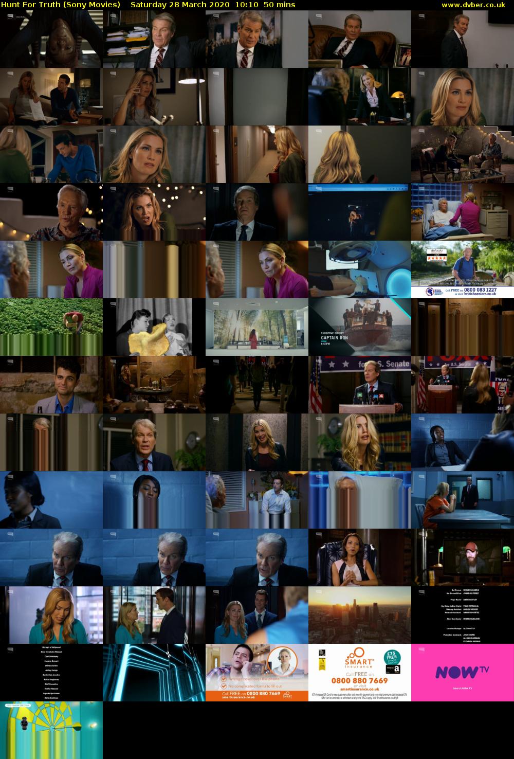 Hunt For Truth (Sony Movies) Saturday 28 March 2020 10:10 - 11:00