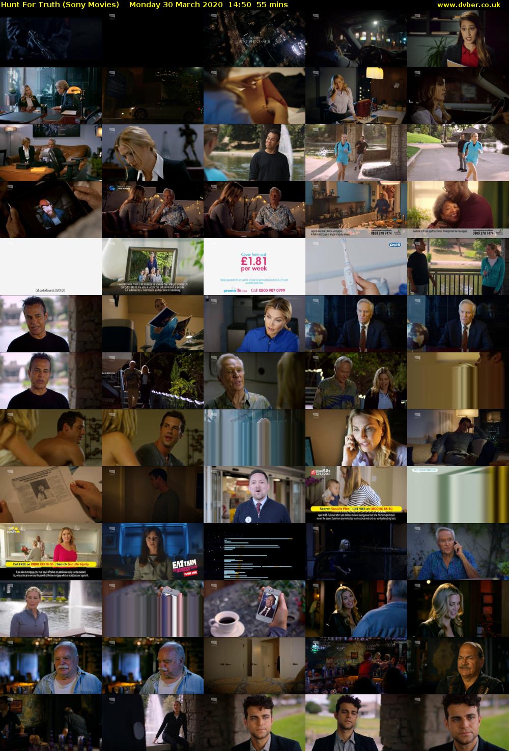 Hunt For Truth (Sony Movies) Monday 30 March 2020 14:50 - 15:45