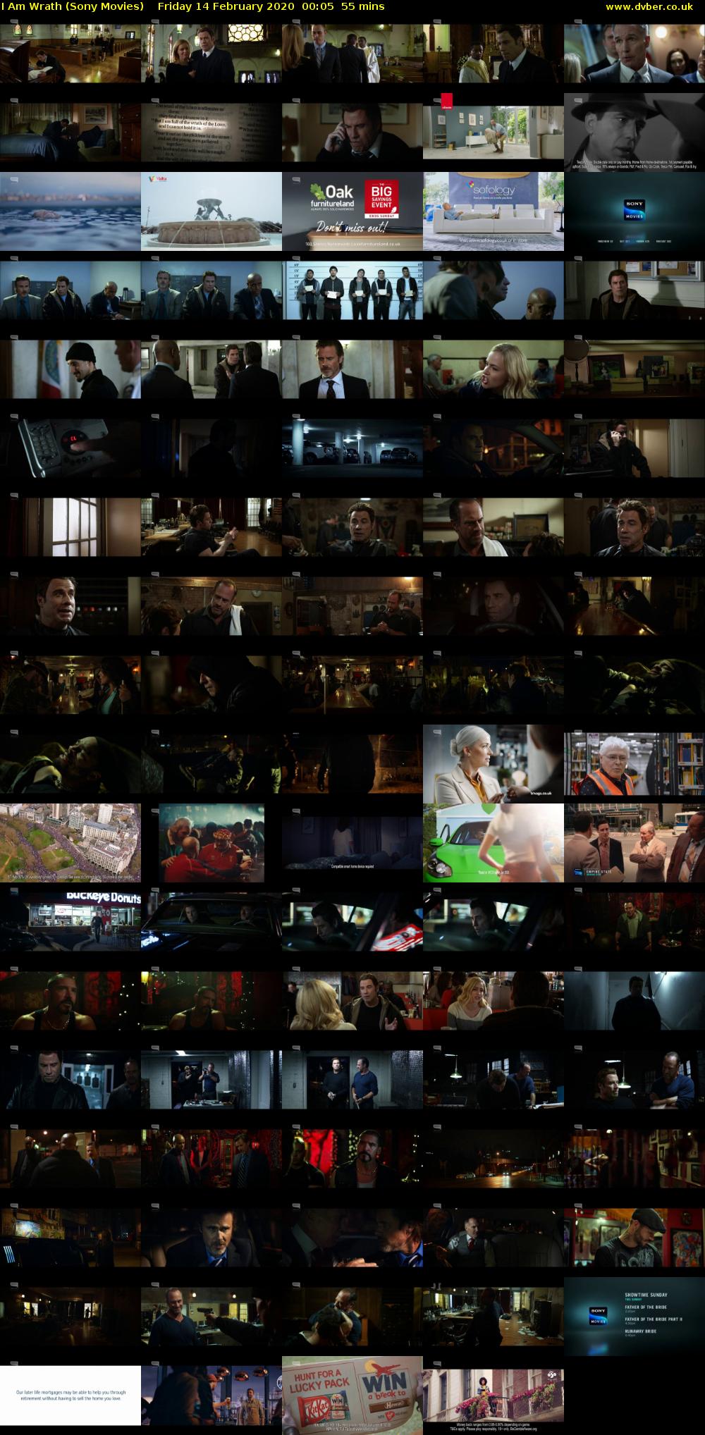 I Am Wrath (Sony Movies) Friday 14 February 2020 00:05 - 01:00