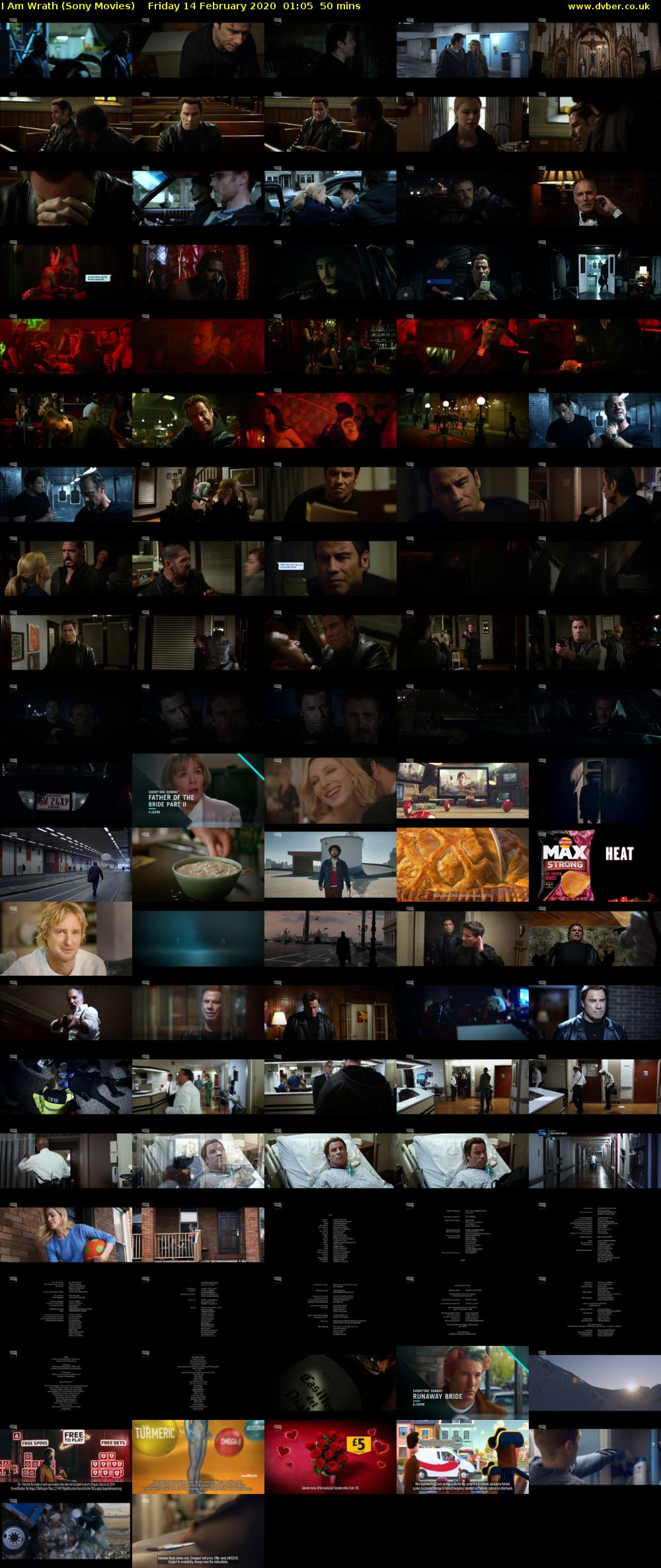 I Am Wrath (Sony Movies) Friday 14 February 2020 01:05 - 01:55