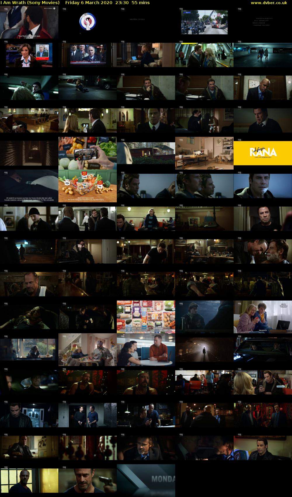 I Am Wrath (Sony Movies) Friday 6 March 2020 23:30 - 00:25