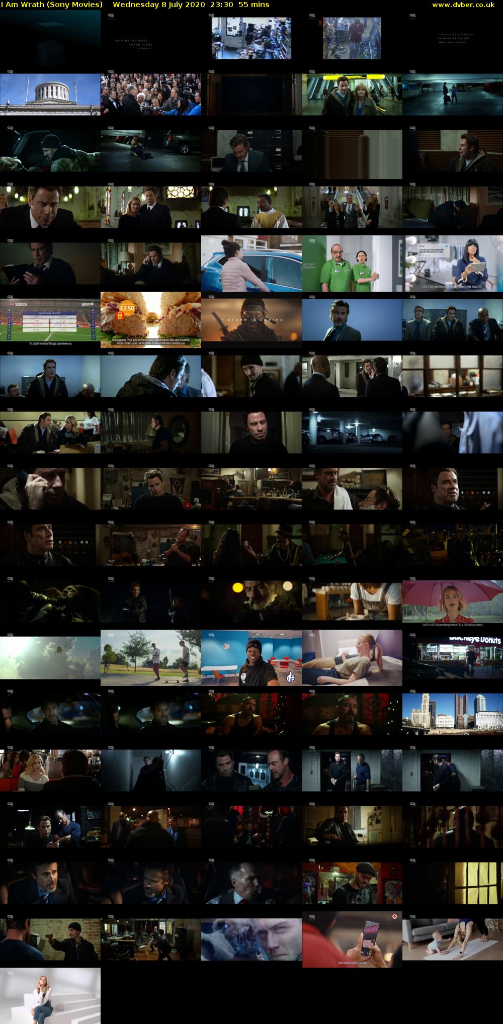 I Am Wrath (Sony Movies) Wednesday 8 July 2020 23:30 - 00:25