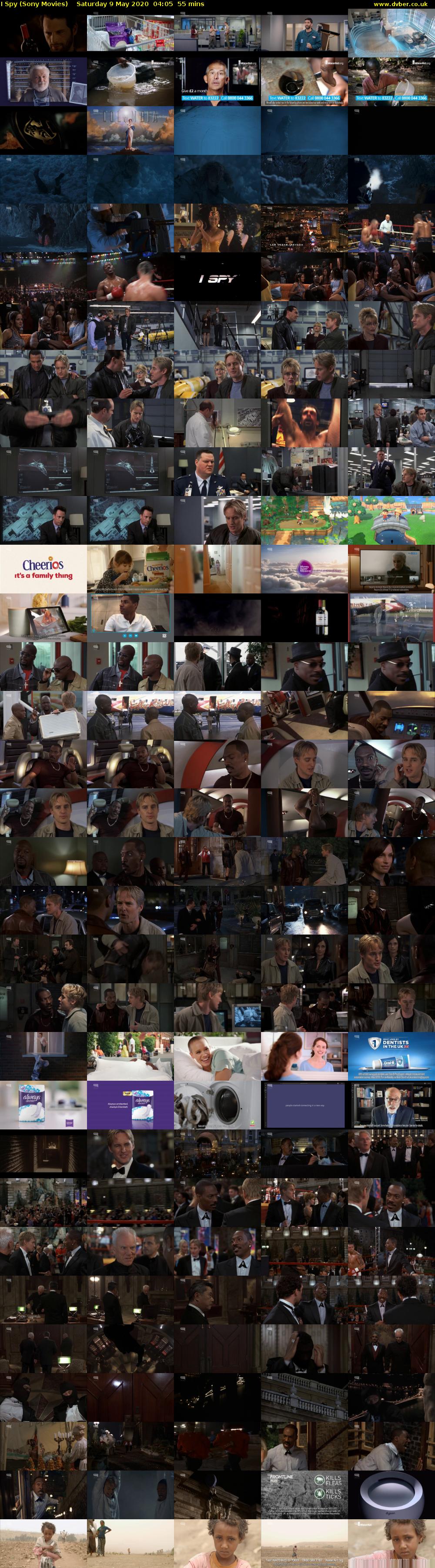 I Spy (Sony Movies) Saturday 9 May 2020 04:05 - 05:00