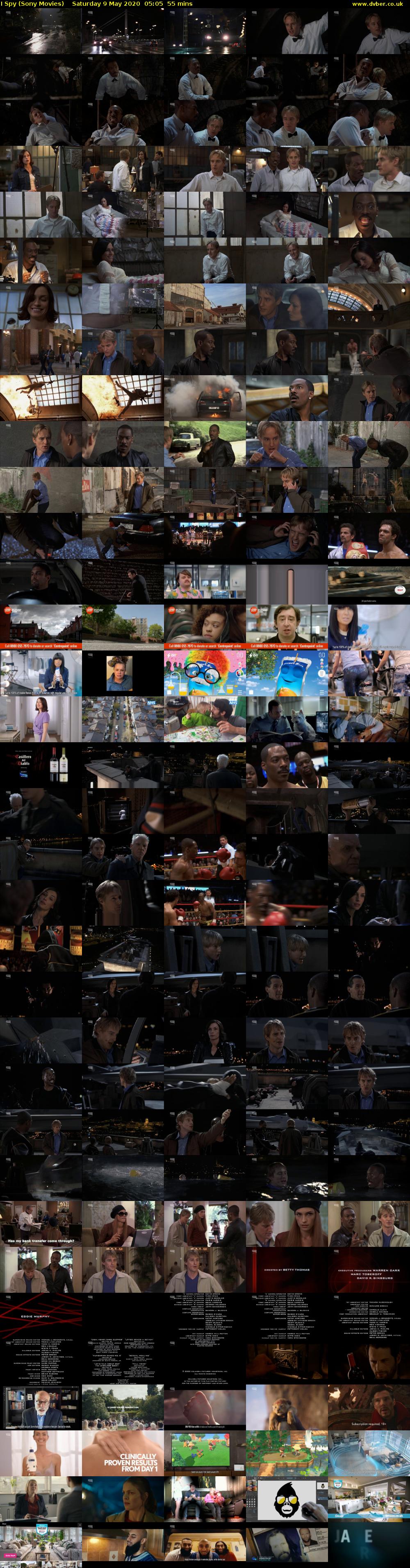 I Spy (Sony Movies) Saturday 9 May 2020 05:05 - 06:00