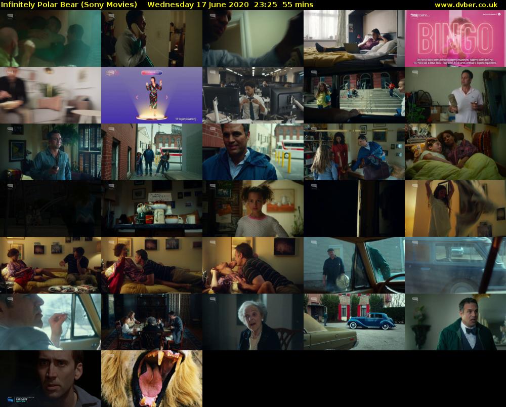 Infinitely Polar Bear (Sony Movies) Wednesday 17 June 2020 23:25 - 00:20