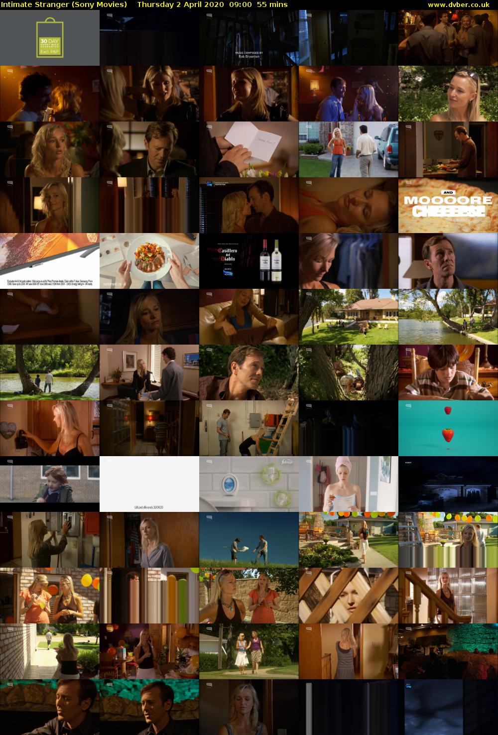 Intimate Stranger (Sony Movies) Thursday 2 April 2020 09:00 - 09:55