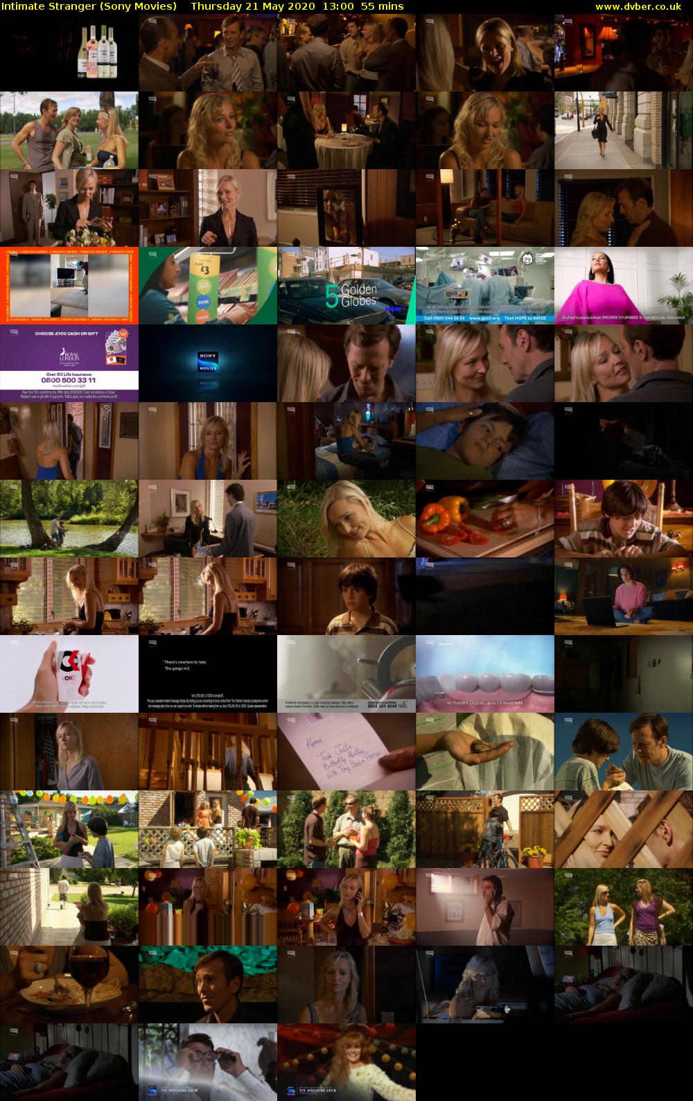Intimate Stranger (Sony Movies) Thursday 21 May 2020 13:00 - 13:55