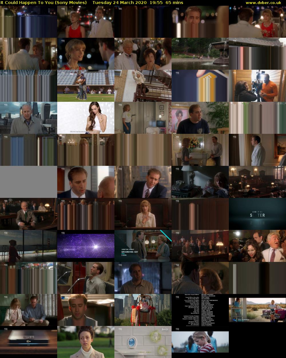 It Could Happen To You (Sony Movies) Tuesday 24 March 2020 19:55 - 21:00