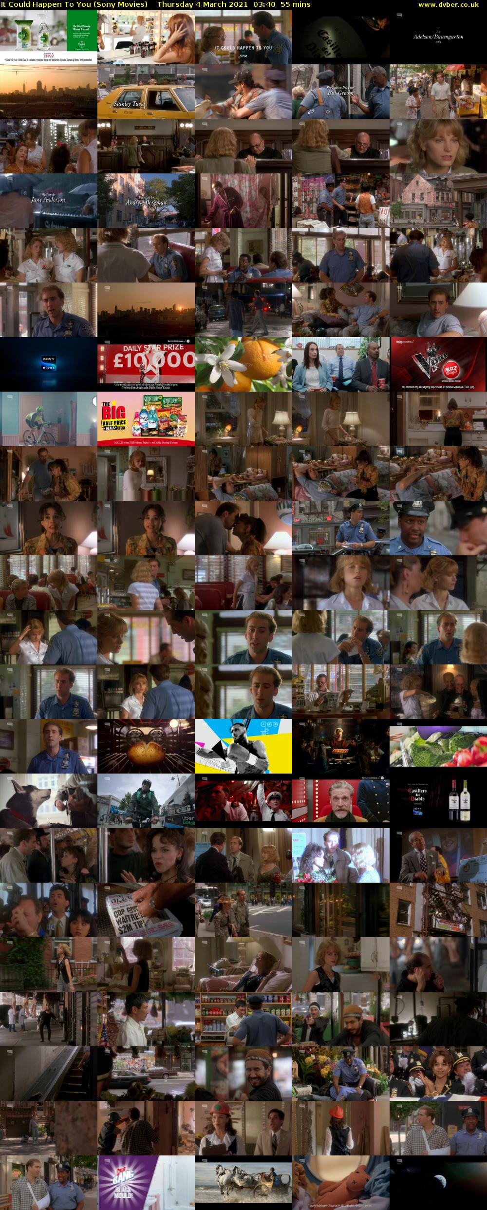 It Could Happen To You (Sony Movies) Thursday 4 March 2021 03:40 - 04:35