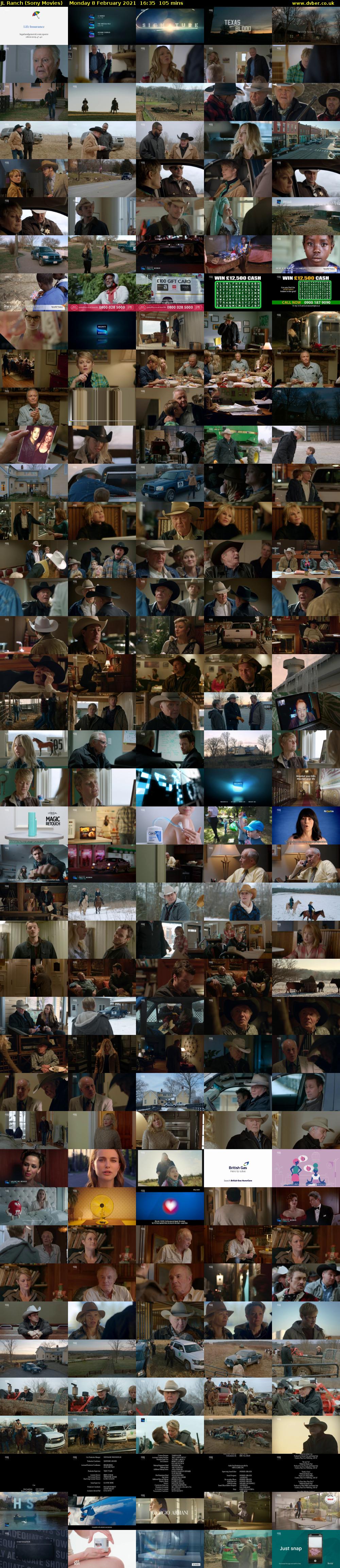 JL Ranch (Sony Movies) Monday 8 February 2021 16:35 - 18:20