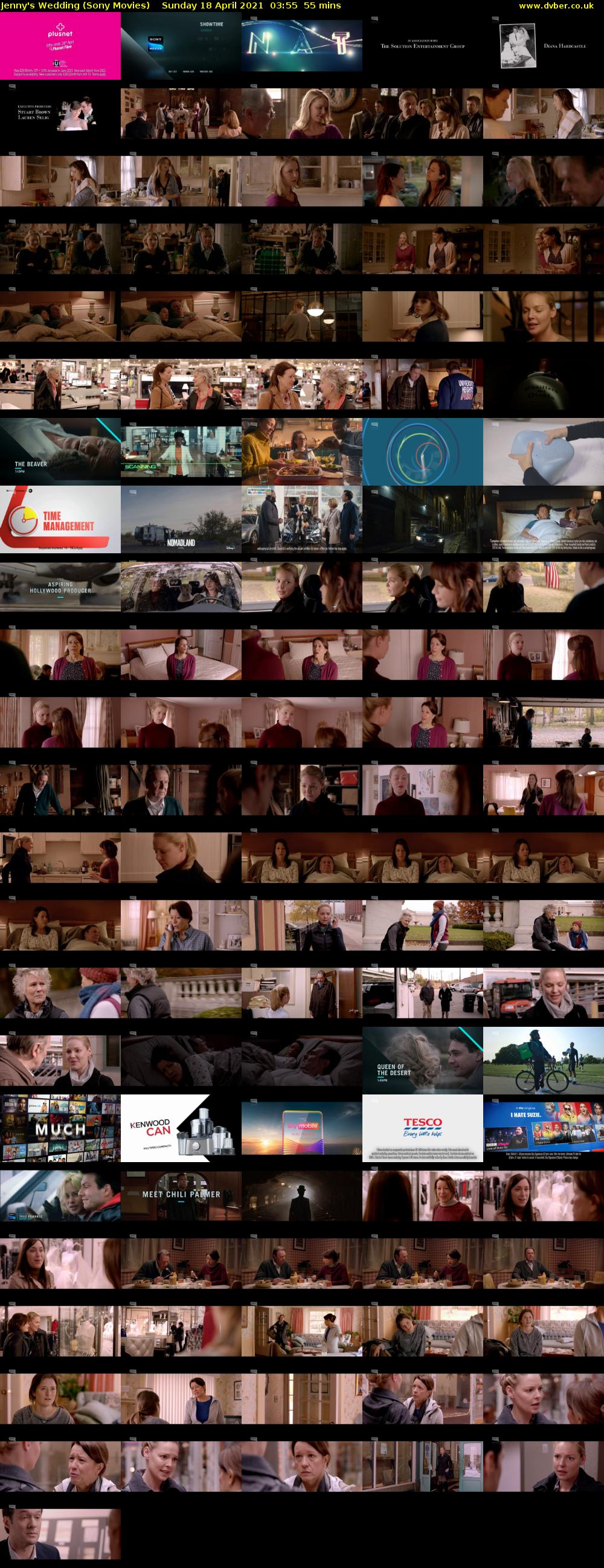 Jenny's Wedding (Sony Movies) Sunday 18 April 2021 03:55 - 04:50