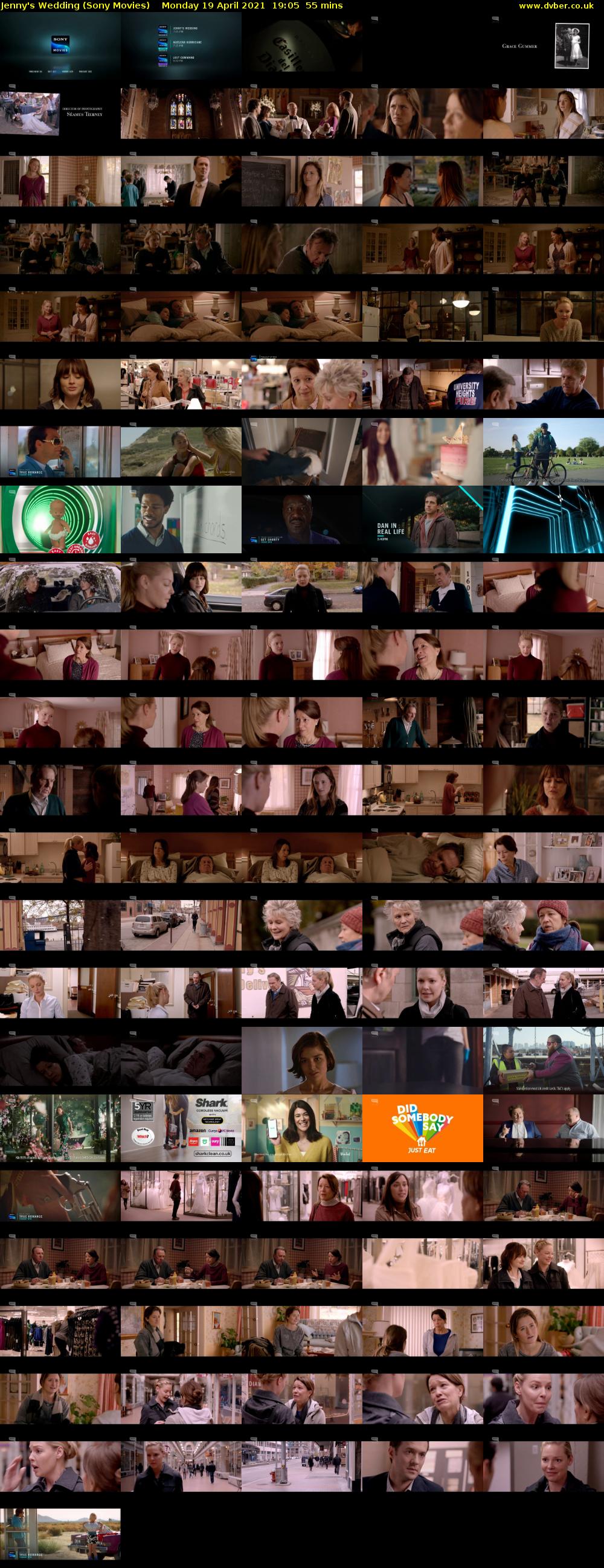 Jenny's Wedding (Sony Movies) Monday 19 April 2021 19:05 - 20:00