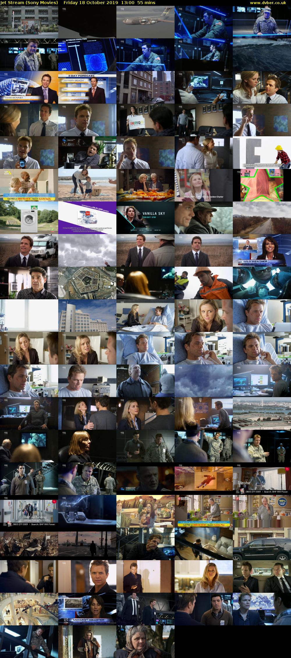 Jet Stream (Sony Movies) Friday 18 October 2019 13:00 - 13:55