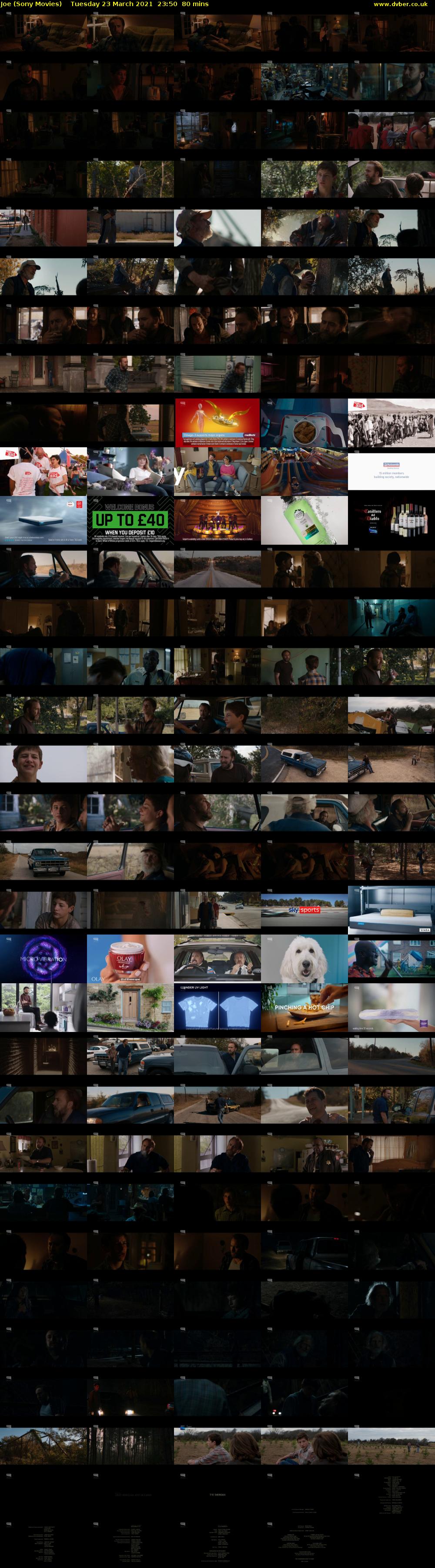 Joe (Sony Movies) Tuesday 23 March 2021 23:50 - 01:10